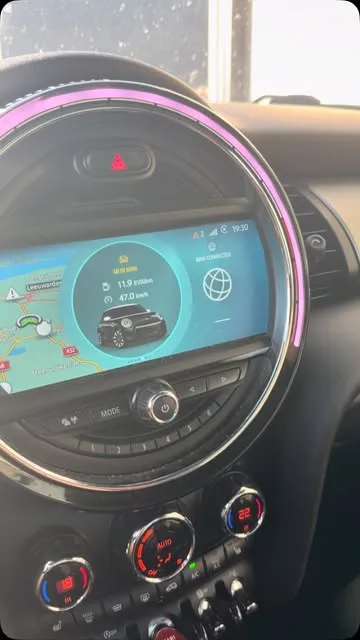 Mini met nieuw infotainmentscherm