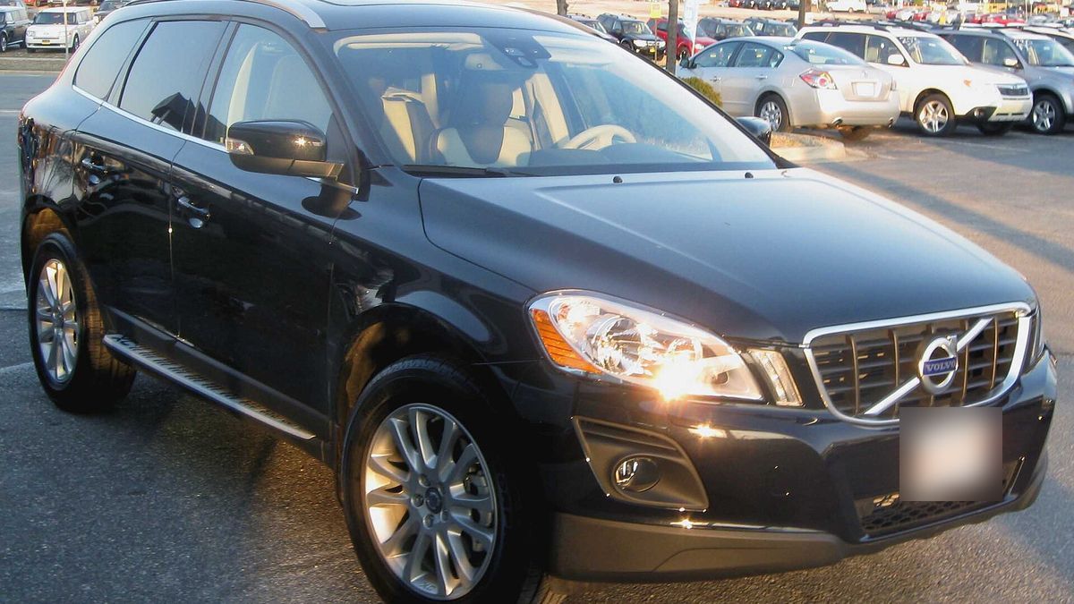 Volvo XC60 in de werkplaats